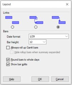 Image result for MS Project Layout