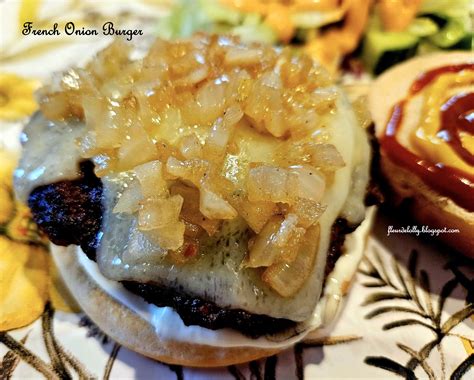 Fleur de Lolly: Grilled French Onion Burger