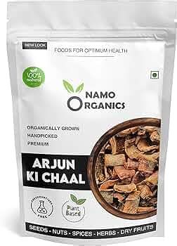 Namo Organics - 1 Kg - Organic Arjun ki Chaal - Arjuna Tree Bark - Raw ...