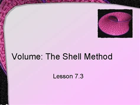 Image result for Volume with the Shell Method