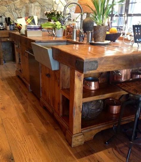 Famous Rustic Kitchen Island With Sink 2023