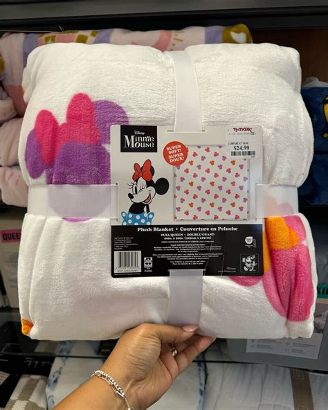Carmen 🤍 Sharing the magic on Instagram: "Disney Plush Blankets 24.99 @tjmaxx #disney # ...