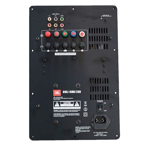 Letkingok 5 1 Home Theater Power Amplifier Board 6 Outputs | Desertcart ...