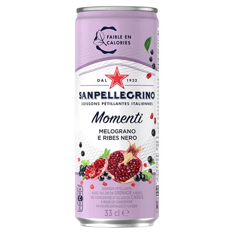 Boisson pétillante saveurs grenade et cassis | Sanpellegrino