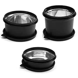 Buy SOPL-OLIVEWARE Benny Microwave Steel Containers with BPA Free ...