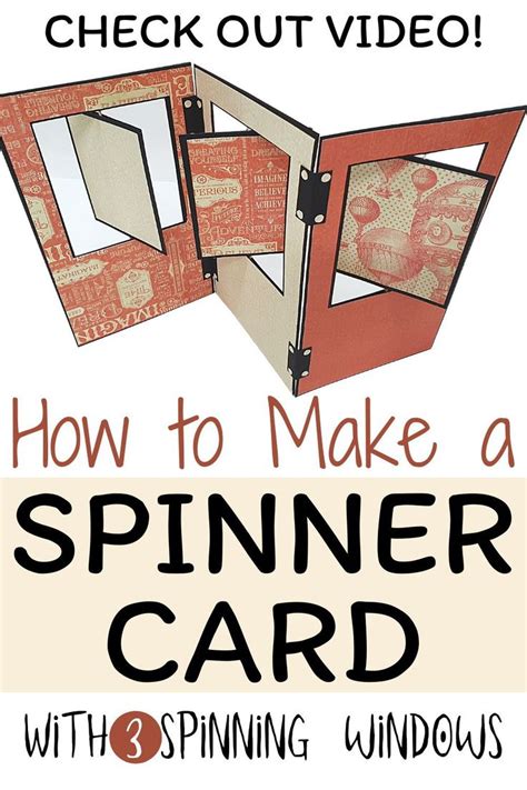 Ann Quinn Spinner Card Tutorial 的图像结果