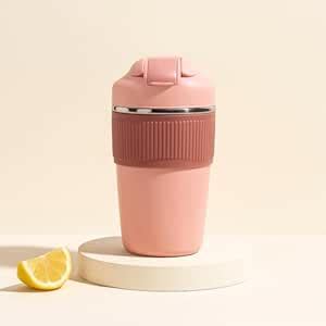 YELONA Stainless Steel Macaroon 350 Ml Double Wall Insulated Travel ...