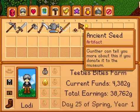 Stardew Valley Ancient Seed: Cómo Conseguir y Cultivar Fruta Antigua