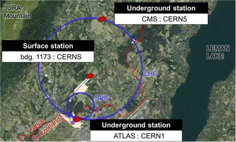 Image result for CERN Site Map