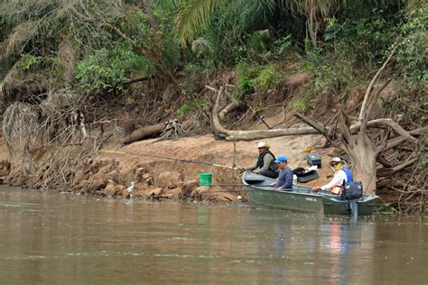 Fishing On Canoe