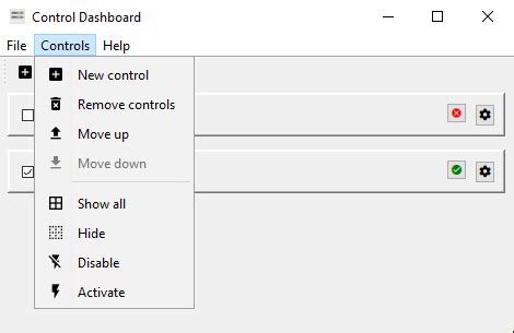 Image result for Control Menu