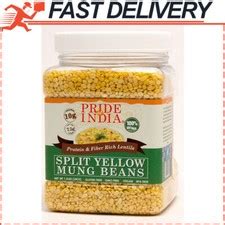 Indian Split Yellow Mung Lentils Protein & Fiber India | Ubuy