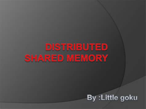 Image result for Distributed Shared Memory