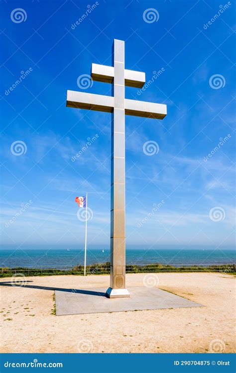 The Large Cross Of Lorraine Of Charles De Gaulle Memorial In Colombey ...