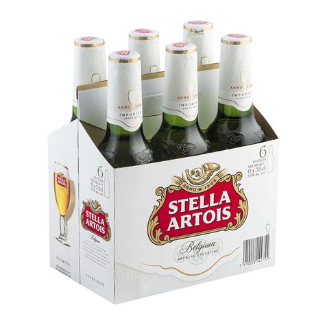 Stella Artois Lager Beer 6 x 330 ml Bottles | Woolworths.co.za