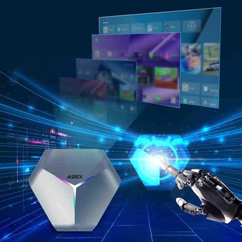 E-India A95X F4 Amlogic S905X4 Smart Android 11 TV Box 4K HD YouTube ...