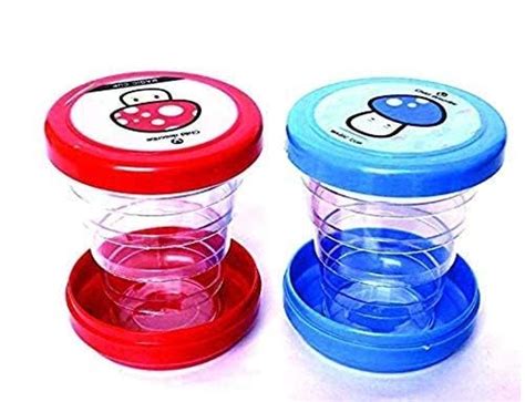 Buy Magic Cup for Kids – Set of 2 Glass Magic Cup Folding Cup, Folding ...