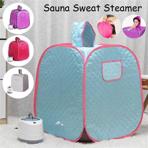 1.5L Portable Sauna Bag Steam Shower Generator Infrared SPA Loss Weight ...