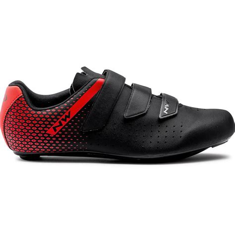 Buy Northwave Core 2 Road Shoes - Black/Red Online in India | Cyclop.in