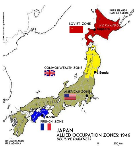 Proposed post-war occupation of Japan by Soviet and Allied forces | Alternate history ...