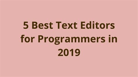 Image result for Programming Text Editor