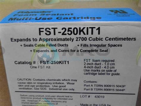 Fst 250kit Polyurethane Foam Duct Sealant Kit 8 5 Oz | Desertcart INDIA