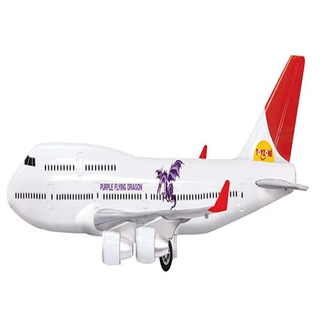 Toyzone Purple Flying Dragon Airplane -Multicolour — Toycra