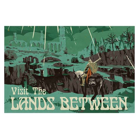 The Lands Between Postcard // Elden Ring - Pixel Empire Postcards ...