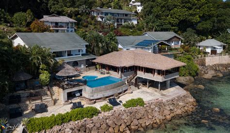 Chalets Cote Mer - Kleines Hotel - Aussenbereich - Praslin (Seychellen ...