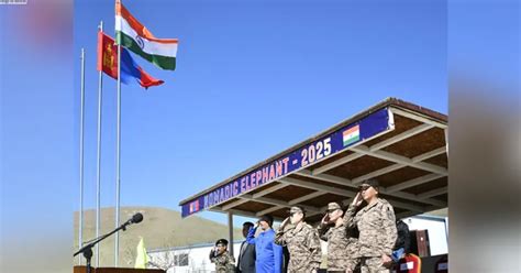 India-Mongolia joint military exercise 'Nomadic Elephant 2025 ...
