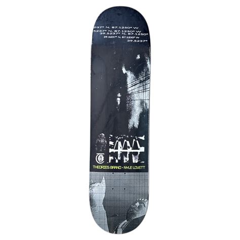 Theories Of Atlantis Lovett Longitude 2 Deck 8.25" - Orchard Skateshop
