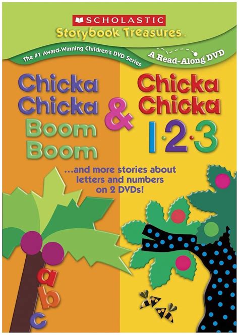Amazon.com: Chicka Chicka Boom Boom / Chicka Chicka 1 2 3 : Scholastic ...