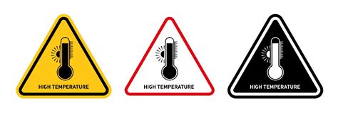 Image result for High Temperature Warning Sign