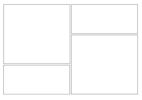 Comic Strips Templates - for FREE PDF PRINTABLE - Edutechspot