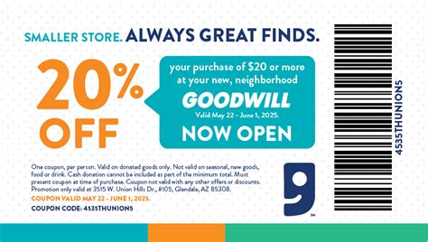 35th Ave. & Union Hills Dr. Store Now Open | Shopping & Donation ...