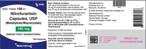 DailyMed - NITROFURANTOIN- MONOHYDRATE/MACROCRYSTALS capsule