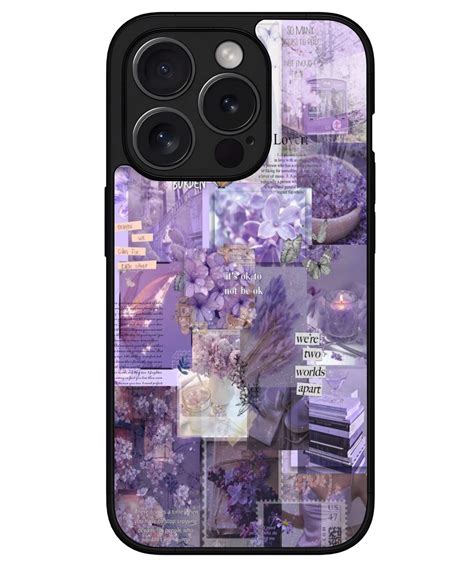 Lavender Aesthetic iPhone 15 Pro Max Case