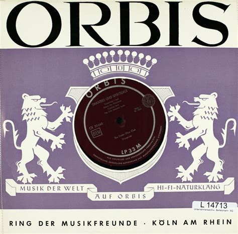 The Cadet Glee Club. Shanties und Spirituals – Bertelsmann Vinyl Collection