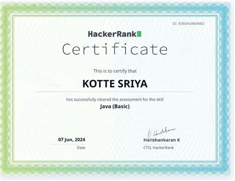 Image result for HackerRank Java Free Certification