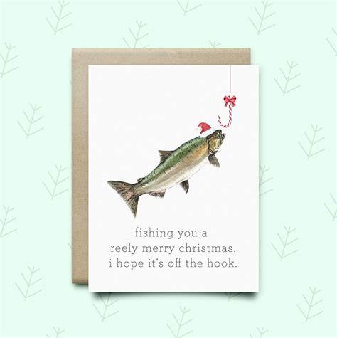 Funny Fish Holiday Card