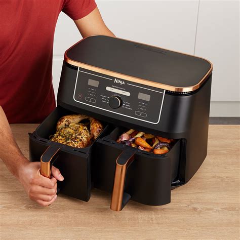 Copper Dual Zone Air Fryer AF400UKDBCP | Black Friday - Ninja UK