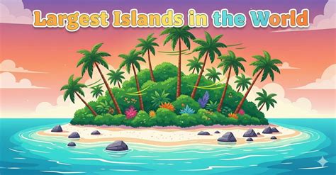 Top 10 Largest Islands in the World (+100 full list) - NetValuator