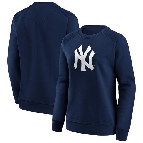 Womens New York Yankees Mono Logo Graphic Crew Sweatshirt | Rebel Sport