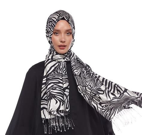 Zebra Print Silk Scarf | Ipekevi