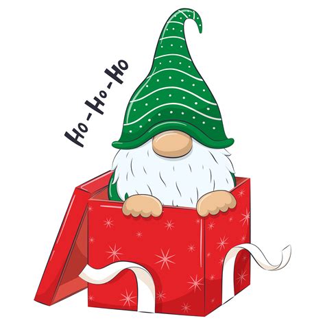 Christmas Gnome Clipart EPS PNG JPEG Nordic Gnome New Year | Etsy