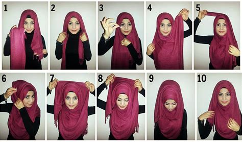 How to wear hijab, Hijab tutorial, Hijab fashion