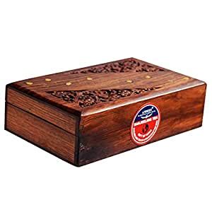 ANDEES Darjeeling Tea in Wooden Box (Gift Box) (300 gm) : Amazon.in ...