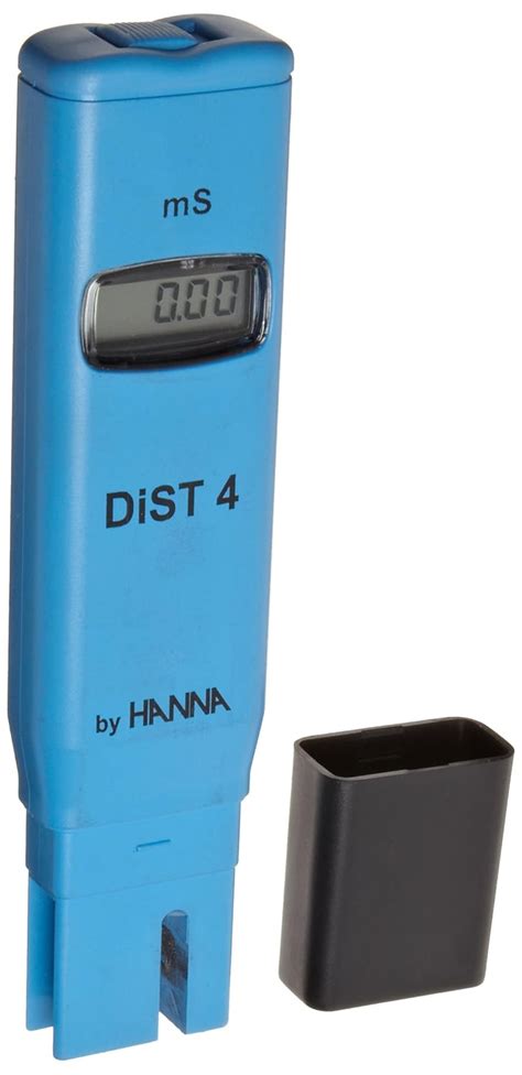 Hanna HI98304 New DiST4, Waterproof EC Tester with ATC, 19.99 mS/cm ...