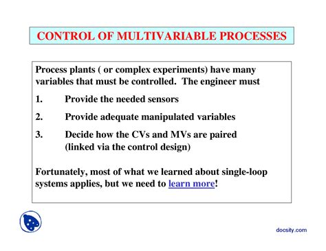 Image result for Multivariable Process Control