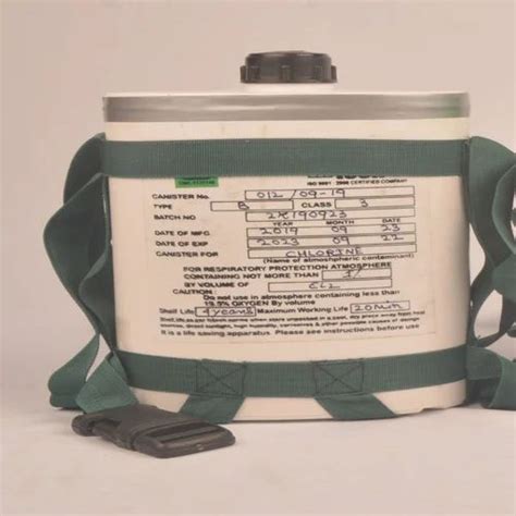 Respiratory Protection - RP203 Gas Mask With Canister & Tube Fittings ...